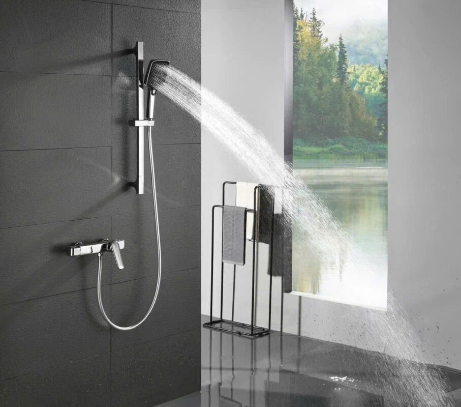 Sen bát tay Kronen cao cấp màu crom model KR2088TC