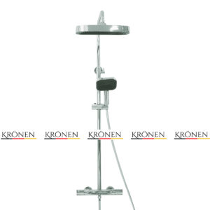 Sen cây nhiệt độ KRONEN cao cấp màu crom model KR2812C